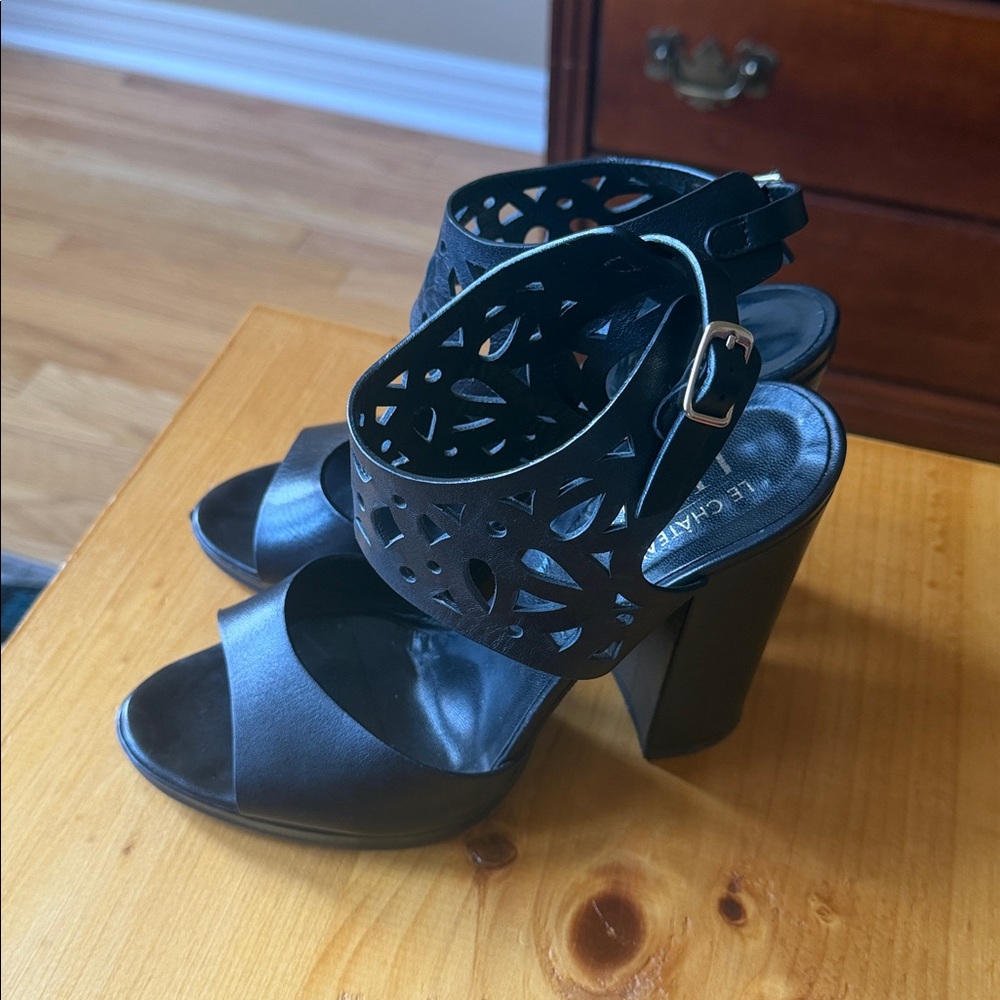 Open Toe Heels - Picture 4 of 6